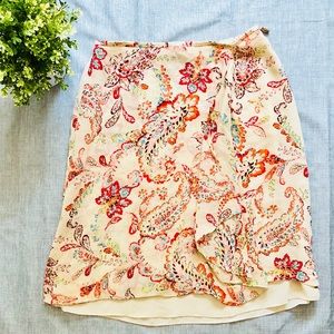 Ann Taylor Floral Skirt